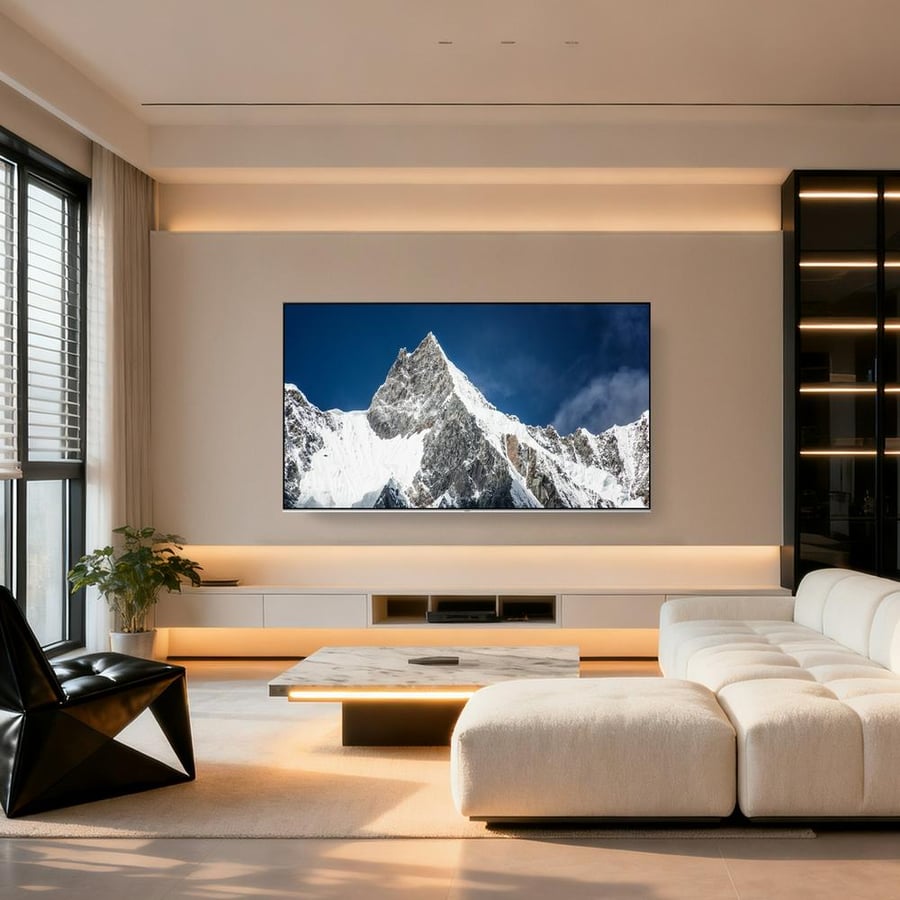 شاشة سمارت تشيك 65 بوصة اوامر صوتية 4K -GOOGLE TV-QLED كود الموديل: U65QM10S