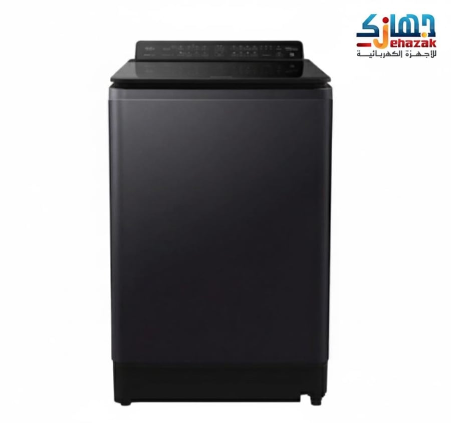 باناسونيك غسالة ملابس تعبئة علوية 16 كجم، خاصية الرغوة النشطة، اسود - NA-FD16X1BSA