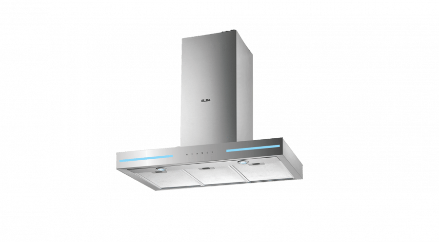Stainless steel extractor 90cm T-shaped for LED touch power 1100 (PCH6191TS)