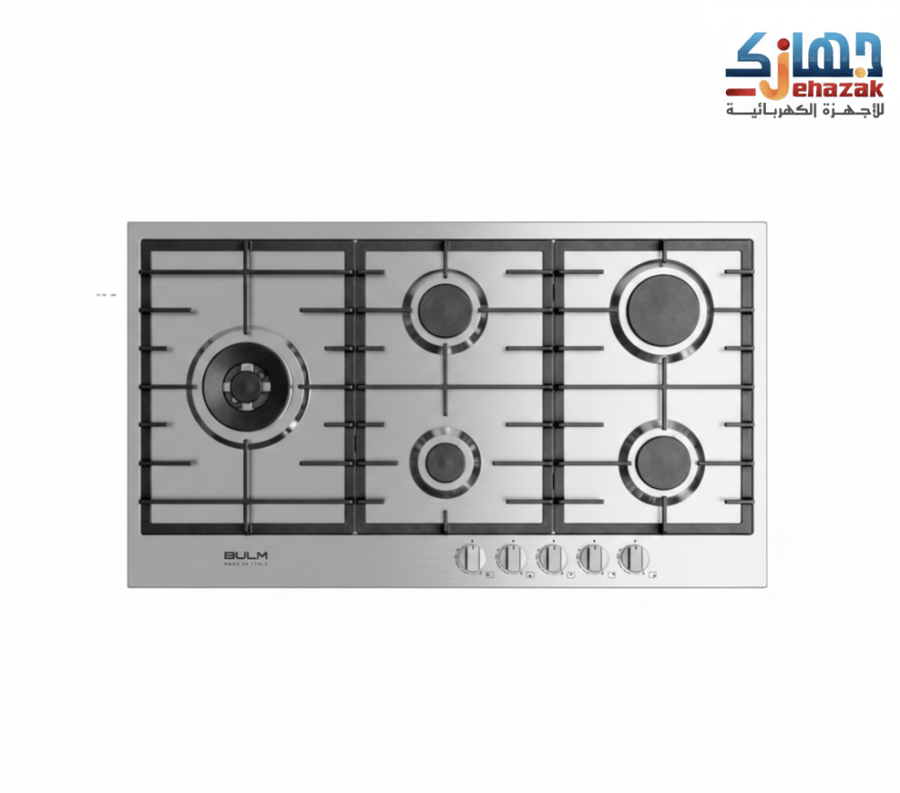 سطح بلت ان غاز ايطالي 90 سم بلم رمز المنتج: BULM95-565L