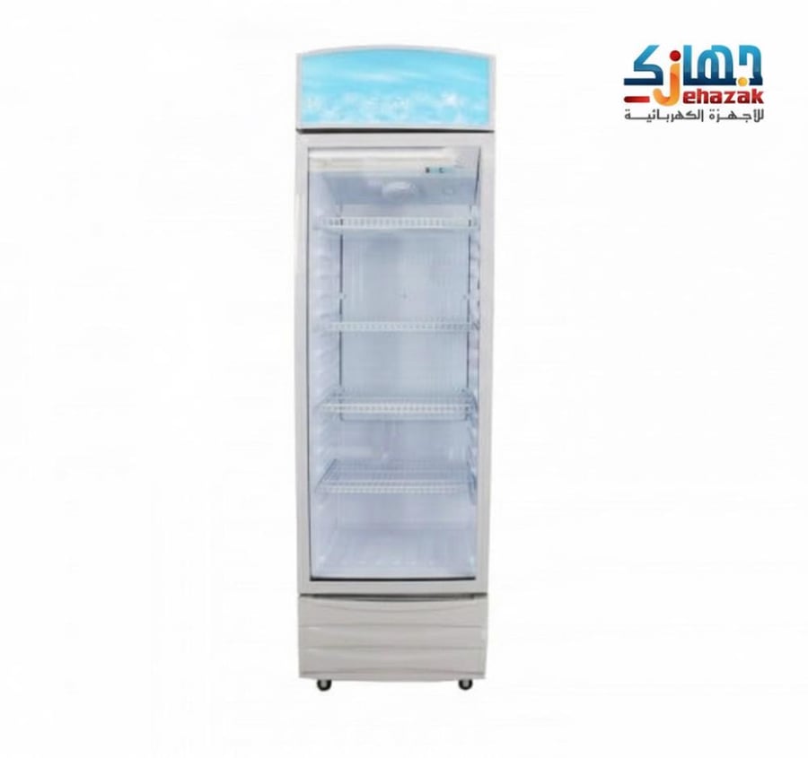 ثلاجة عرض بان كول باب واحد زجاج 238 لتر كود الموديل: XLS-250W