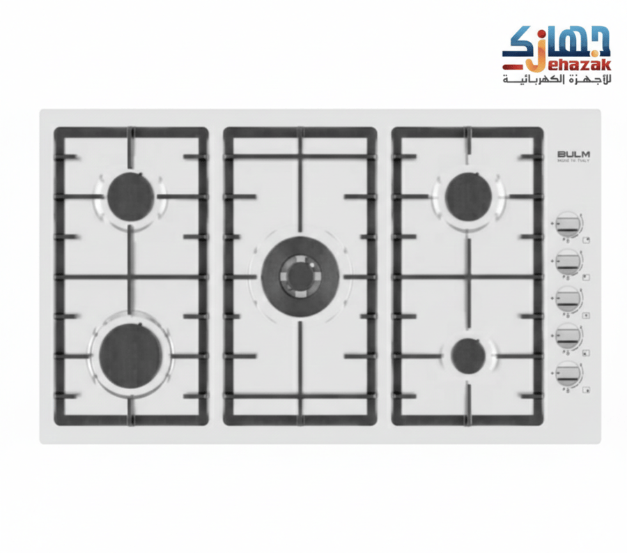 سطح بولم ستينلس ستيل 5 عين غاز, عين دبل هيفي ديوتي, مفاتيح جانبية B95-565 X