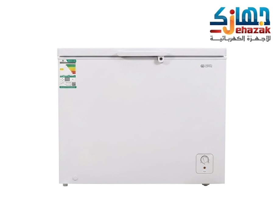 جنرال سوبريم , فريزر افقي ( مسطح ) ,(8.7.قدم، 245 ليتر) , ابيض ,GSHF383