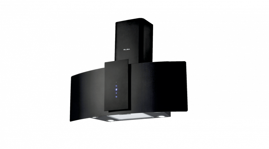 شفاط البا جداري اسود 90سم قوة 1100 (PCH3391TGB)