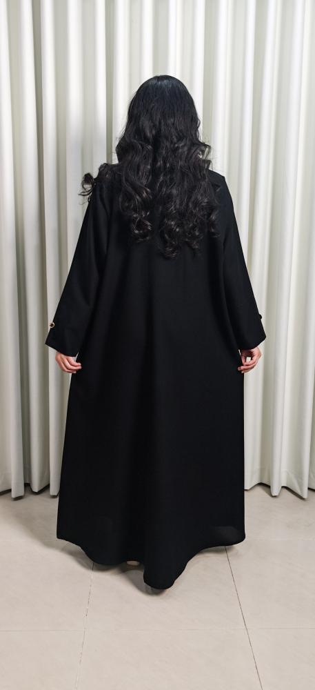 عباية كتان مخمل