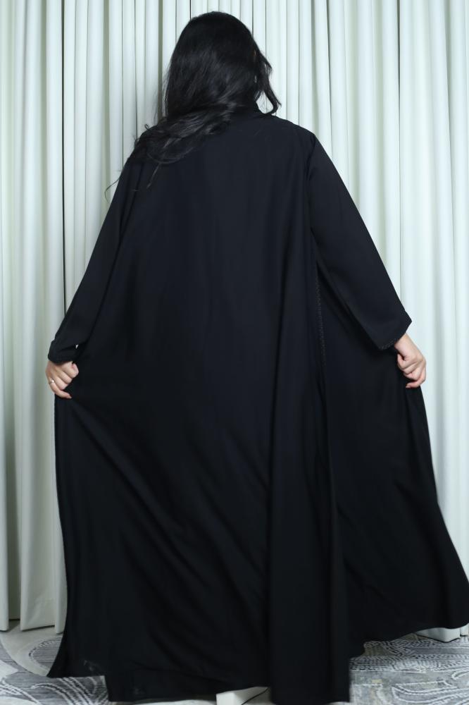 عباية فراشة تطريز