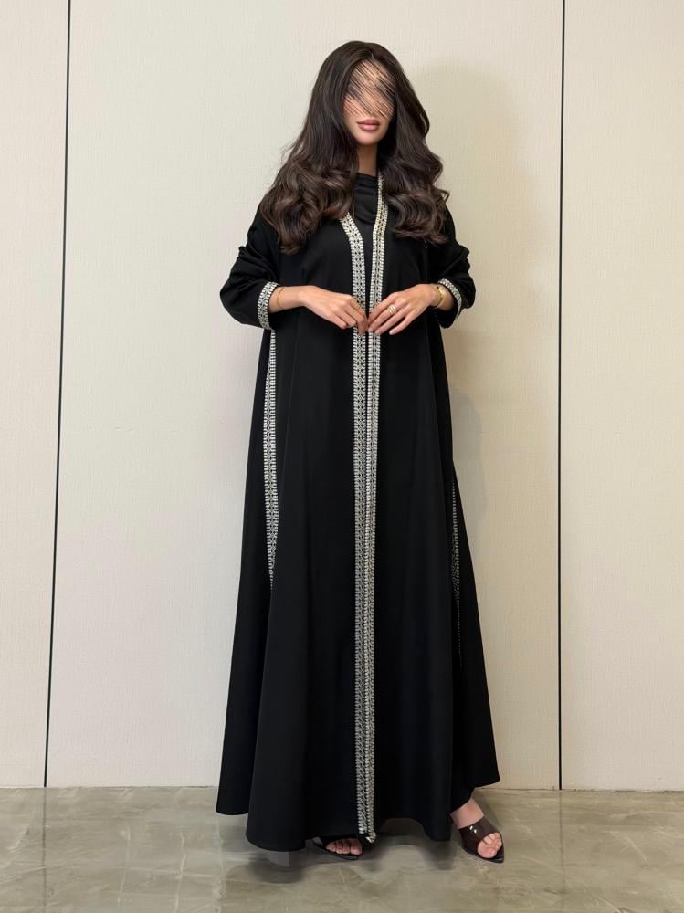 عباية كتان كلوش