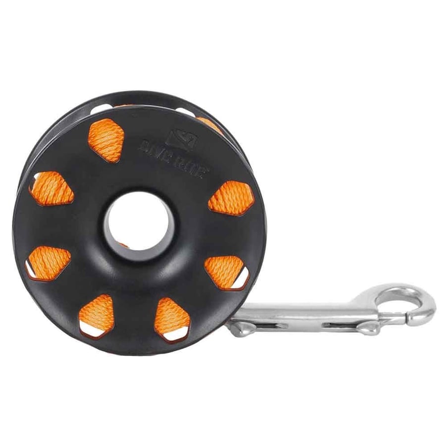 Dive Rite reel SS finger spool 120 ft