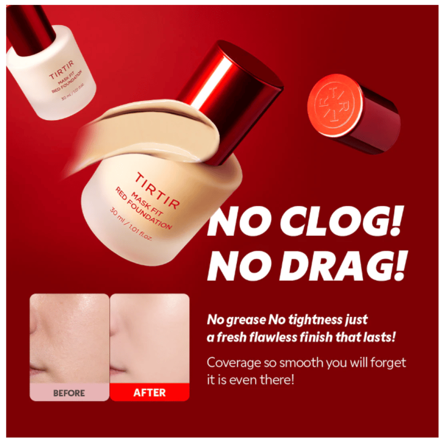 كريم اساس كوري من تيرتير الاصلي - MASK FIT RED FOUNDATION 23N SAND