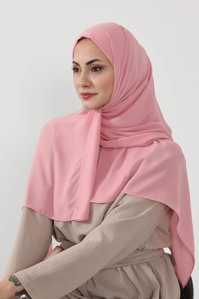 حجاب شيفون جانبي عملي