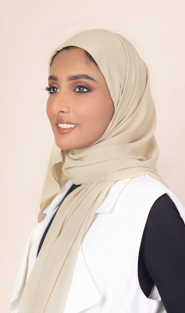 Instant Hijab With Attached Underscarf- Light Grey