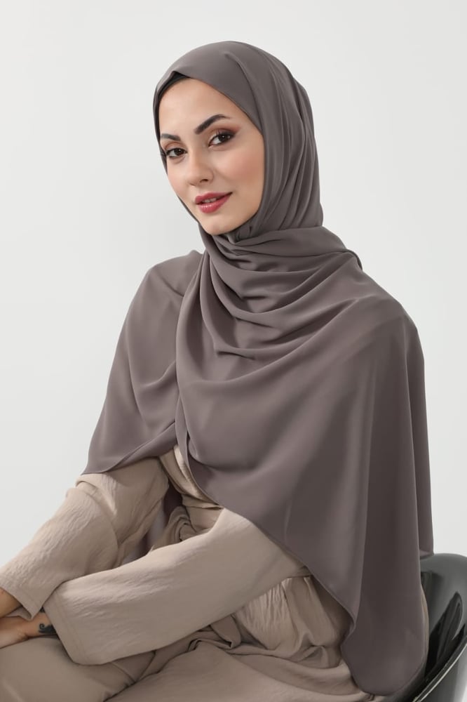 حجاب شيفون مغناطيس فاخر