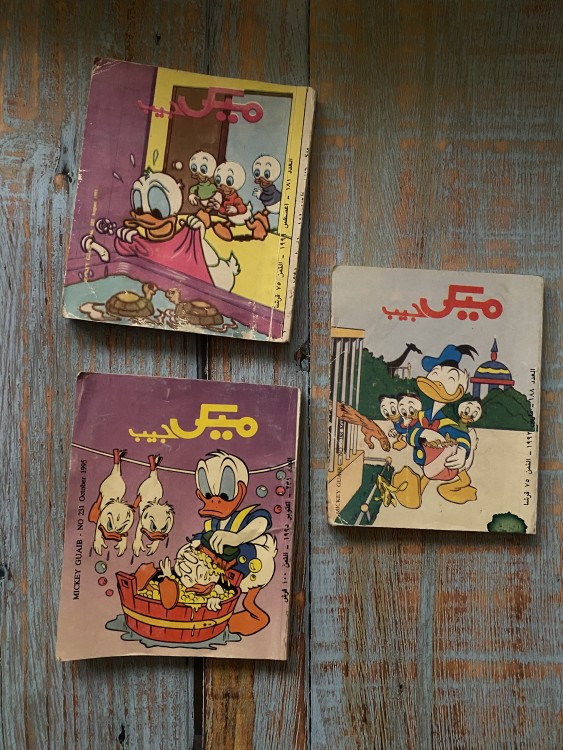 4 أعداد من ميكي الجيب - التسعينات