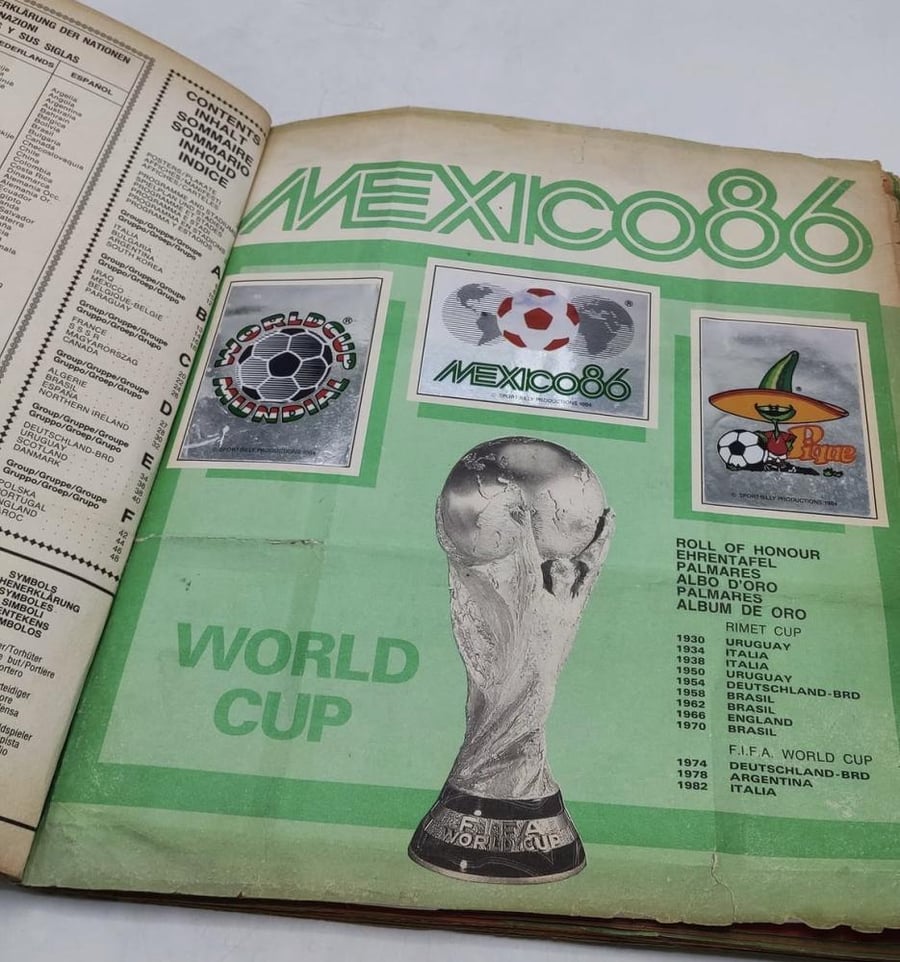 كتاب عن كأس العالم 1986
