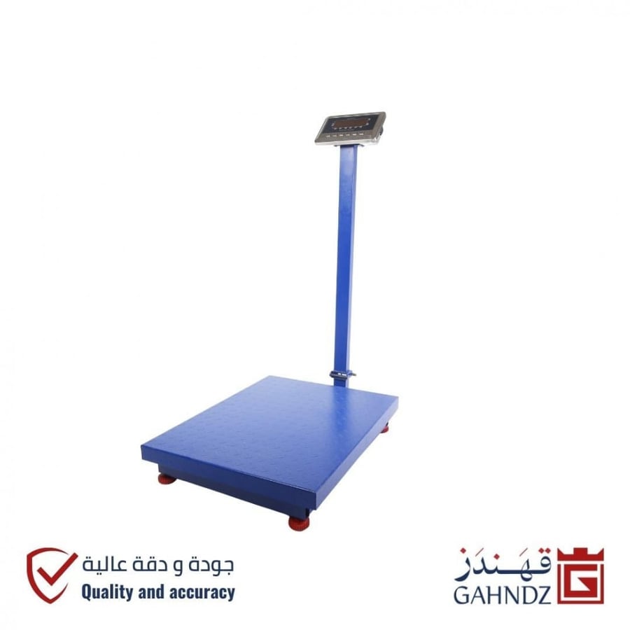 ميزان طبلية 60x80 بدقة 100 غرام - 400 كيلو