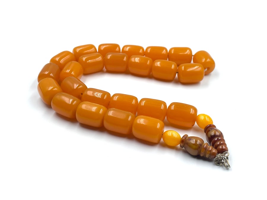 عقد مستكة يمنية صب قديم old bakelite