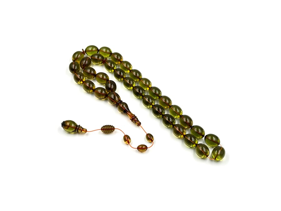 سبحة من زهر فاتوران مدرج صب قديم خراطة شنعلاب شنب old faturan rosary