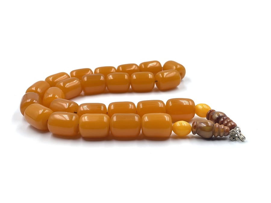 عقد مستكة يمنية صب قديم old bakelite