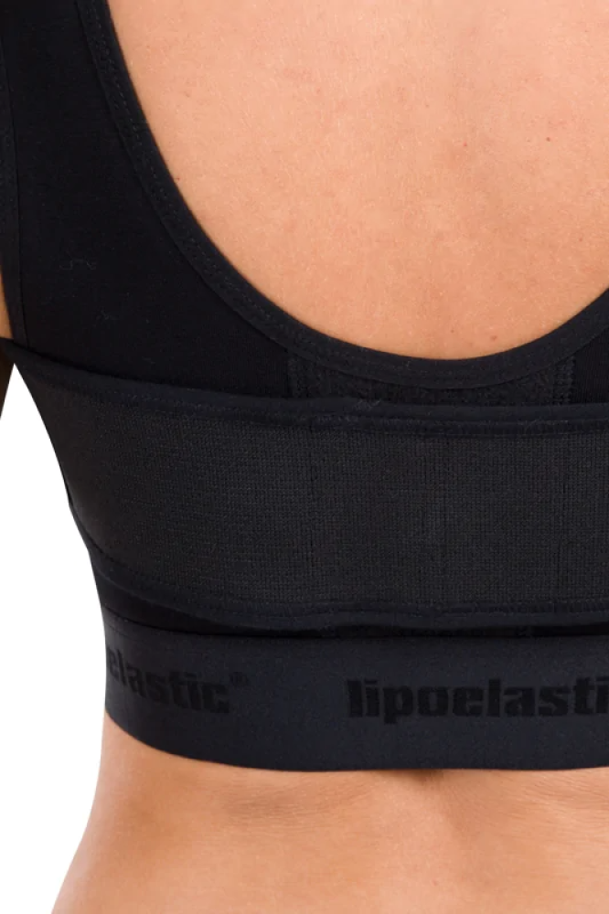 مشد بعد عملية شفط الدهون لصدر مع حزام Lipoelastic PS special