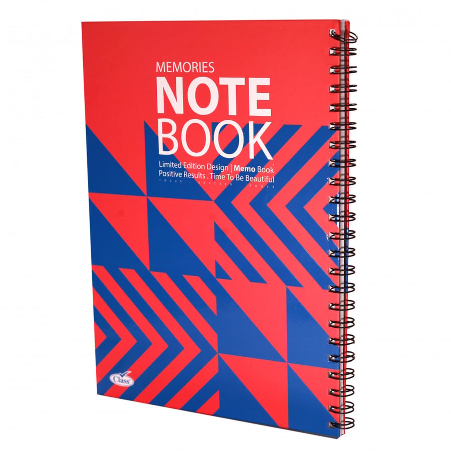 كلاس- دفتر ريكورد عربي- 100 ورقة- A5- الأشكال متنوعة Class Notebook