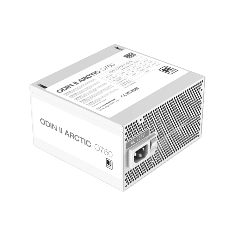 Xigmatek Odin II White 750W 80 Plus | باور سبلاي 750 وات زيماتيك أبيض