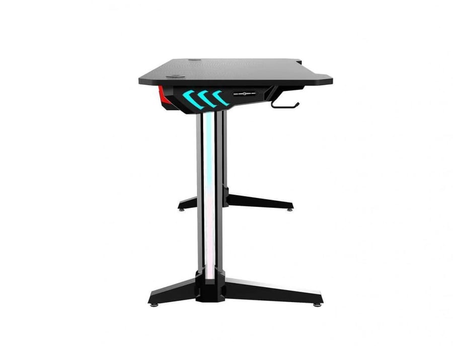طاولة العاب ار جي بي اندا سيت سوداء | Anda Seat RGB Desk Black
