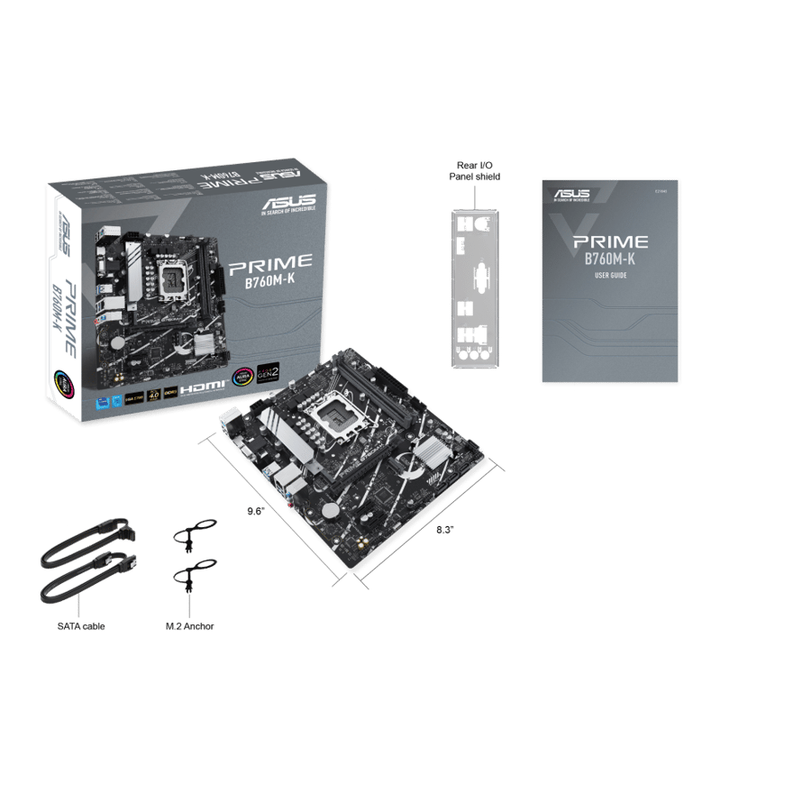 ASUS Prime B760M-K DDR5 | مذربورد اسوس DDR5