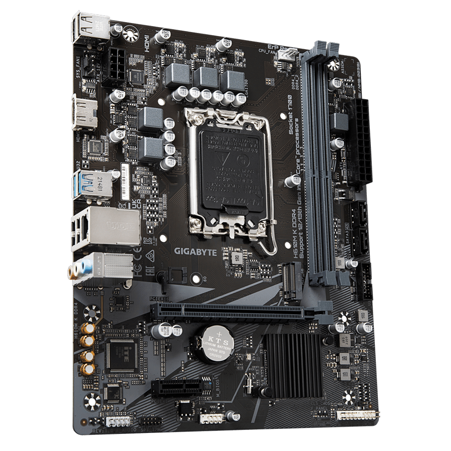 Gigabyte H610M K DDR4 LGA 1700 | مذربورد قيقابايت