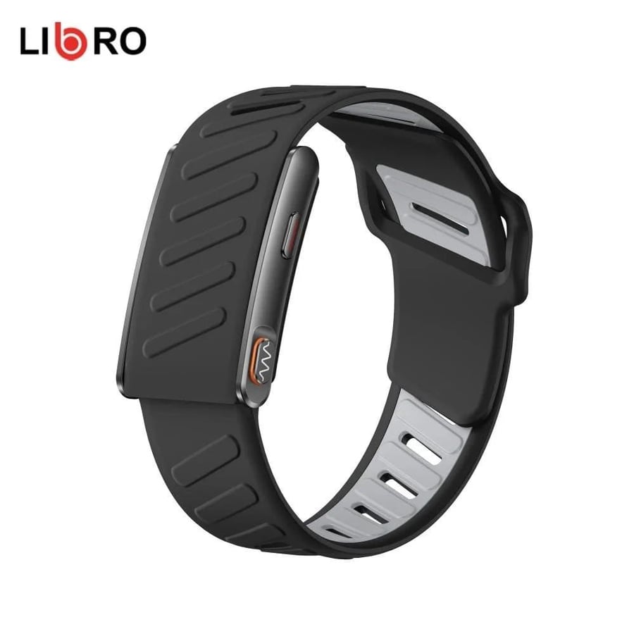 ليبرو - FORGE XAL1 سوار رياضي ذكي بتخطيط القلب ECG , يتابع النبض والضغط والنوم ومقاوم للماء - أسود