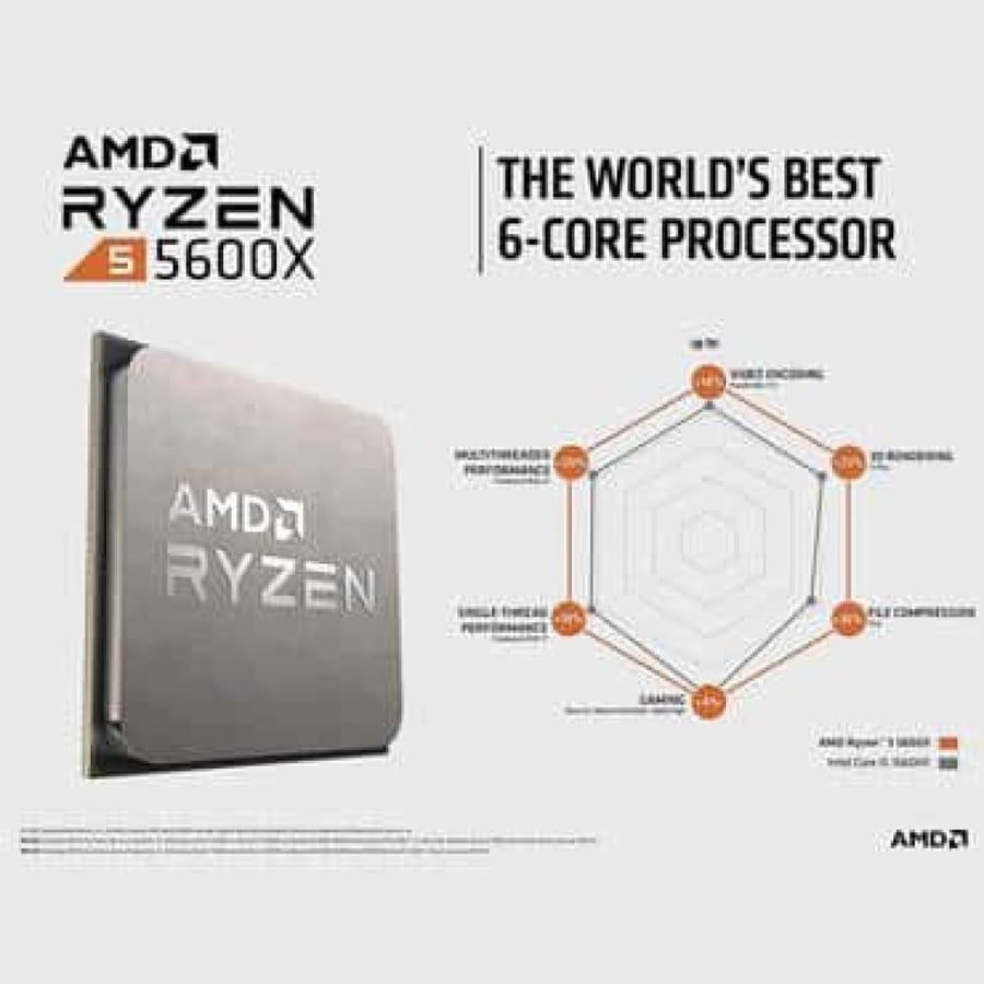 معالج رايزن | AMD Ryzen 5 5600X