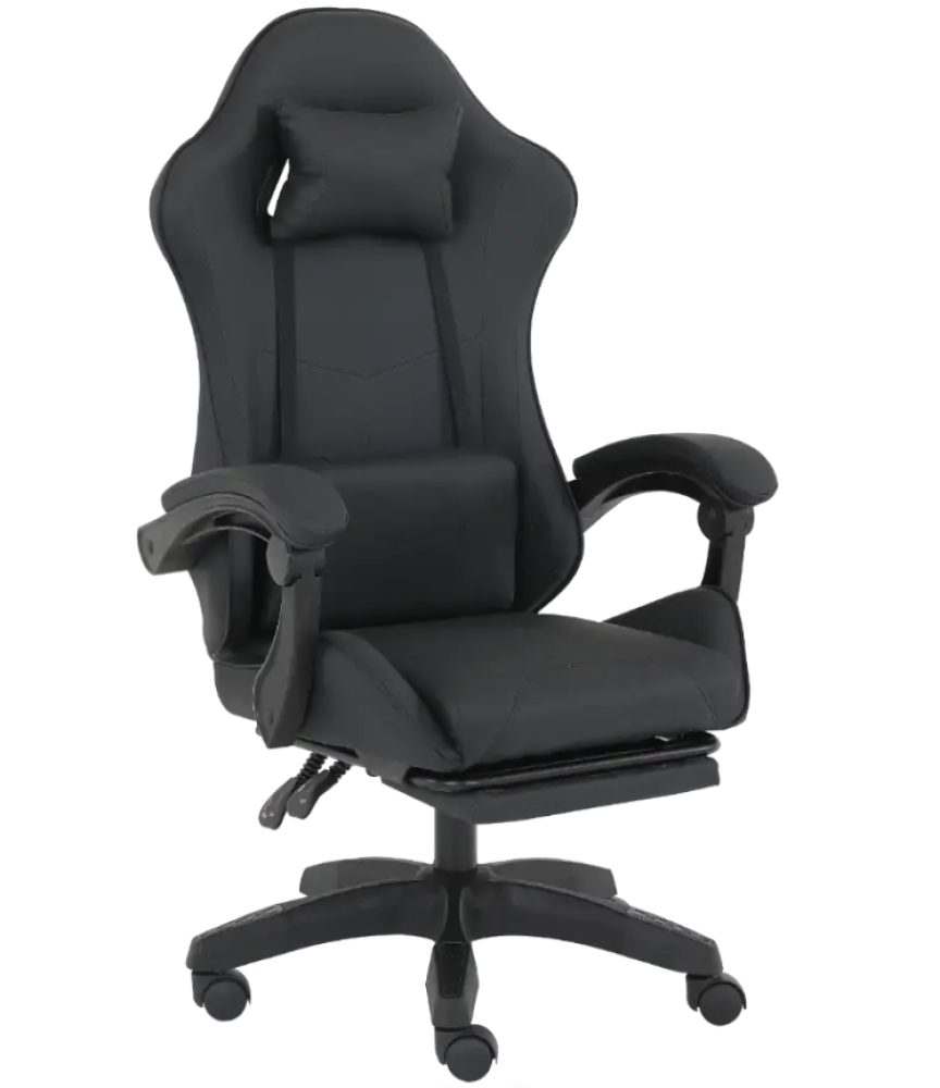 كرسي ألعاب سبير كلاس 2 بمسند قدمين أسود SGCE001 | Spear Chair Footrest Black Class2