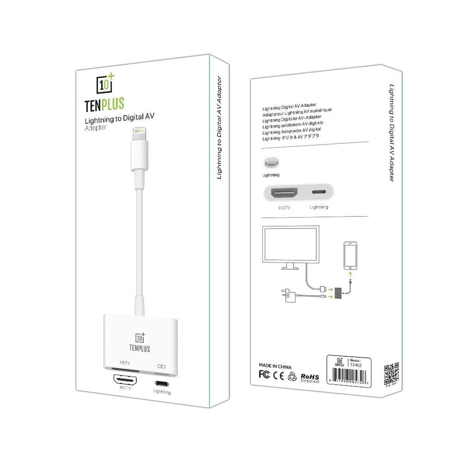 محول لايتننج إلى HDMI تن بلس