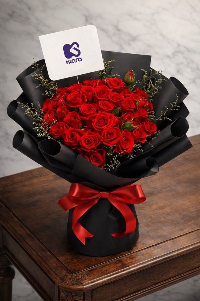 باقة الميني الأحمر mini bouquet