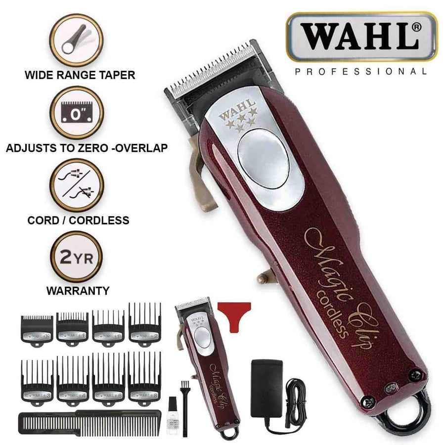 Wahl Magic Clip 5 Star ماكينة حلاقة لاسلكية ،