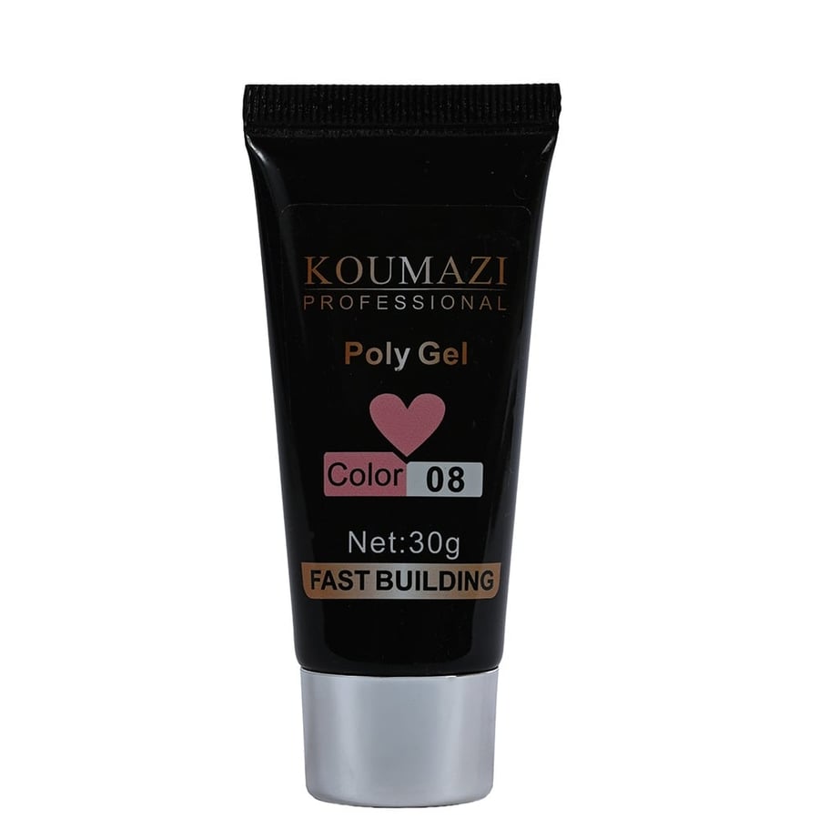 بولي جيل كومازي (KOUMAZI)لبناء وتمديد الأظافر - الوان متعددة