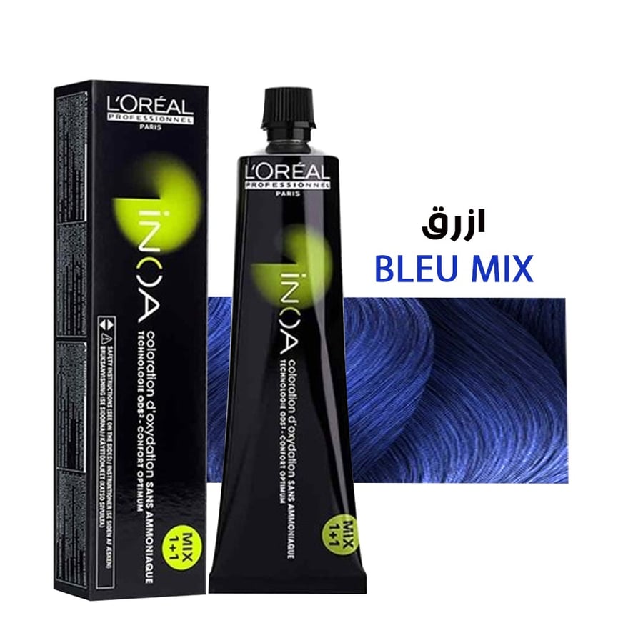 صبغة انوا من لوريال مصحح لون ازرق  BLEU