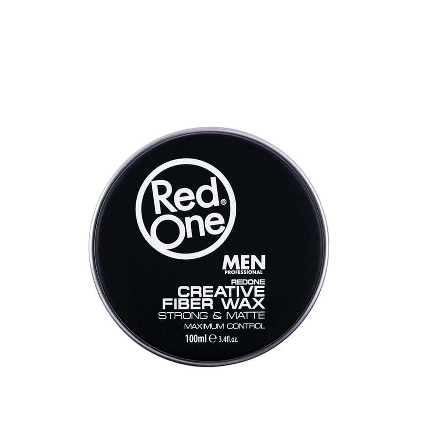 علبة واكس الشعر ريد ون فايبر الأسود-Red One Creative Fiber Wax-