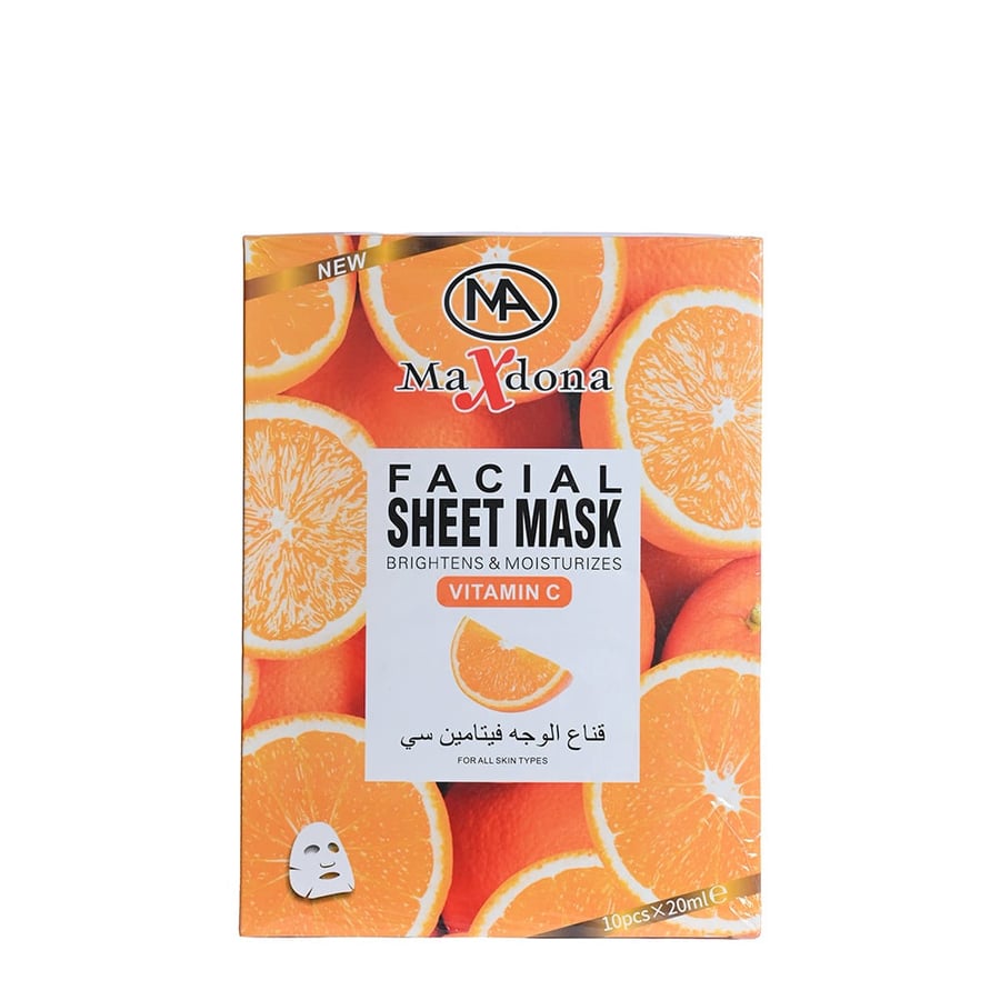قناع الوجه فيتامين سي