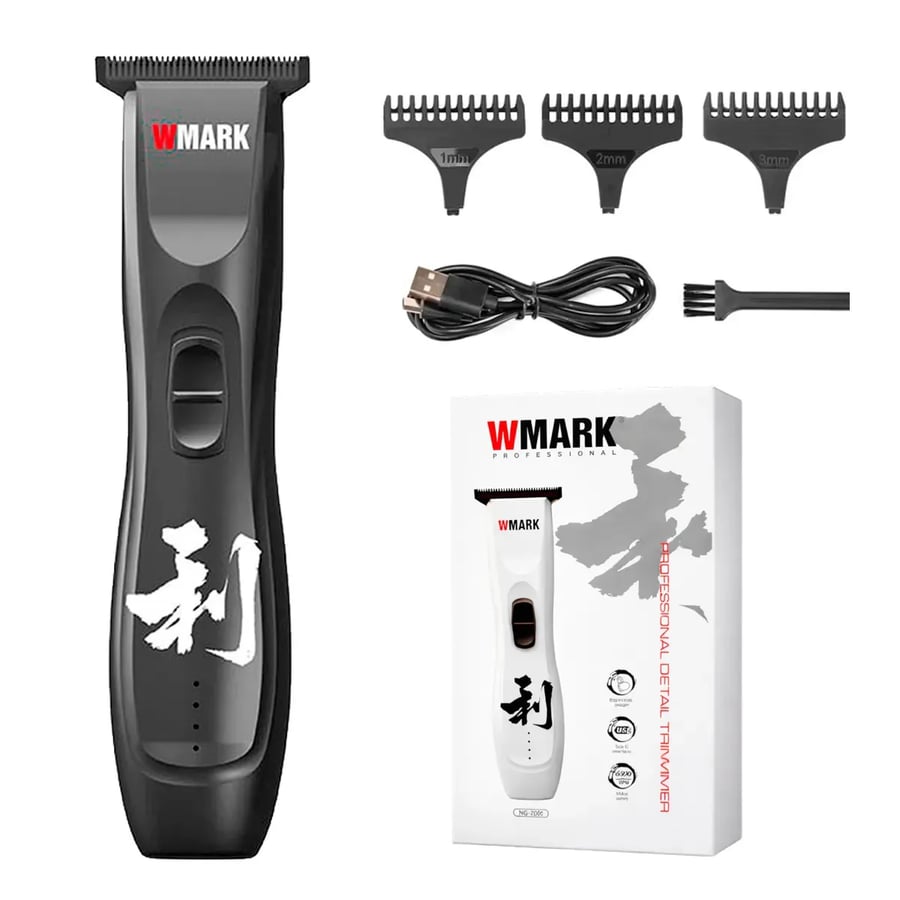 ماكينة حلاقة WMARK NG-7004  حلاقة لاسلكية و7 أمشاط تدرج