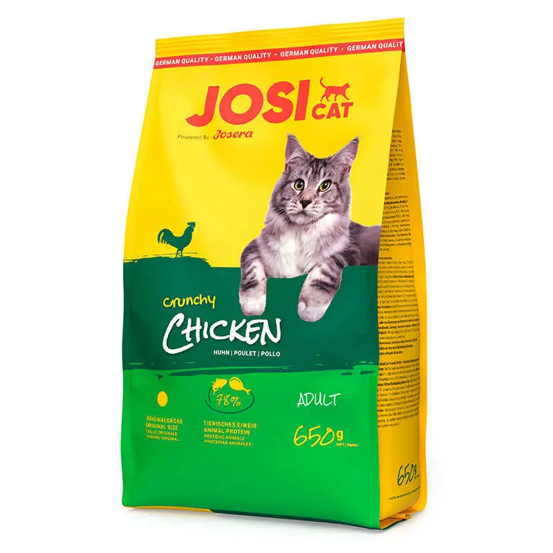Jersey Cat Crunchy with chicken 650g
