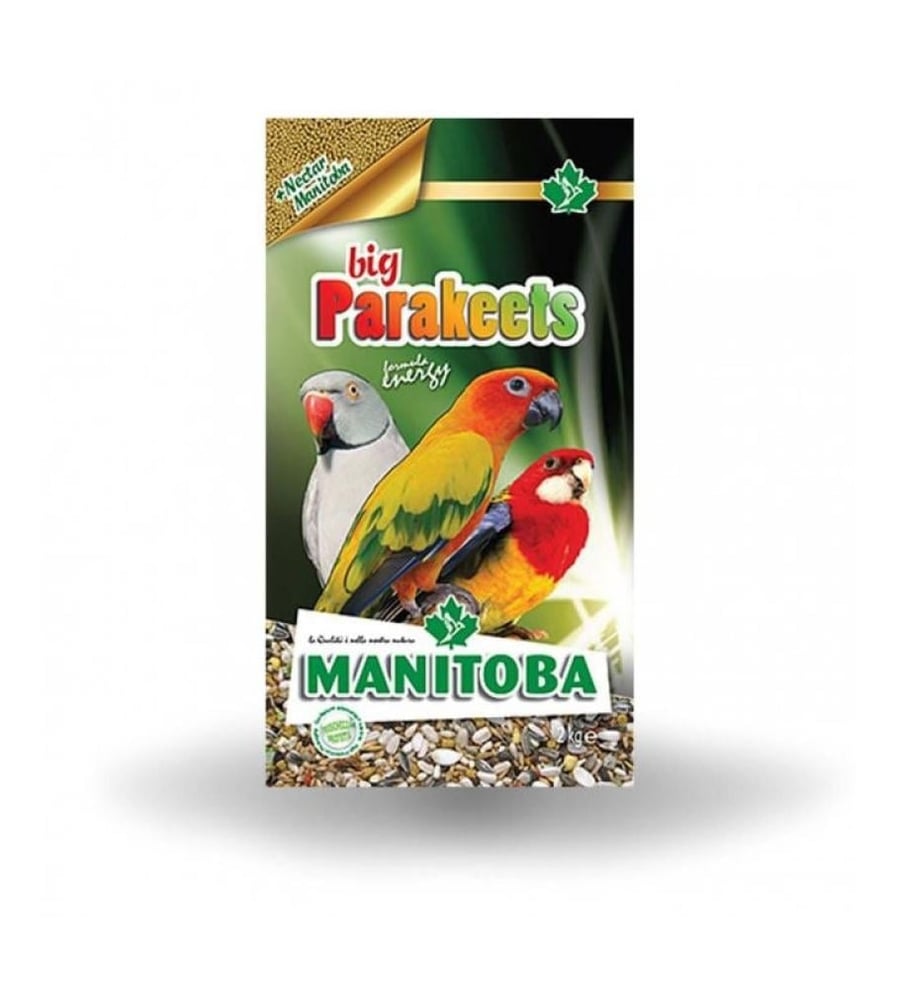 Big Parakeets مانيتوبا خلطة مُشكلة للببغاوات المتوسطة 2kg