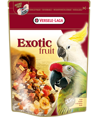 مكافئات مزيج فواكه الببغاوات EXOTIC FRUIT 600g