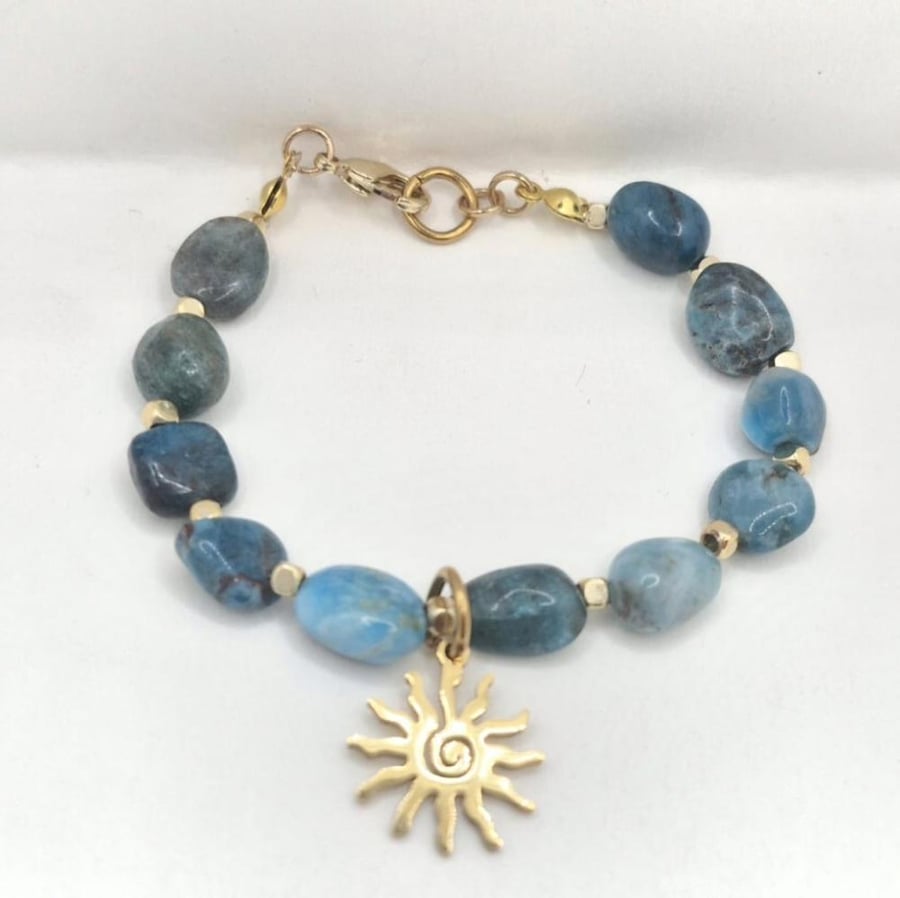 Apatite bracelet