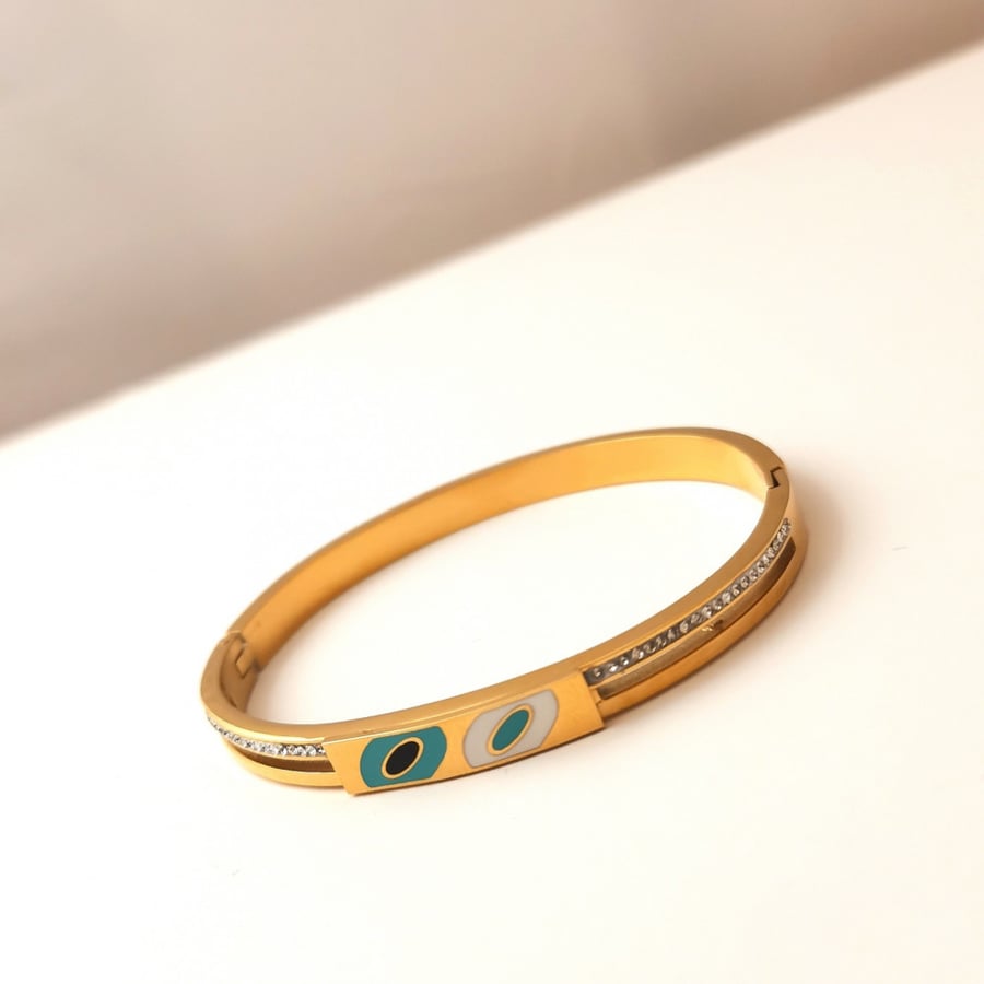 Eye bangle stainless steel