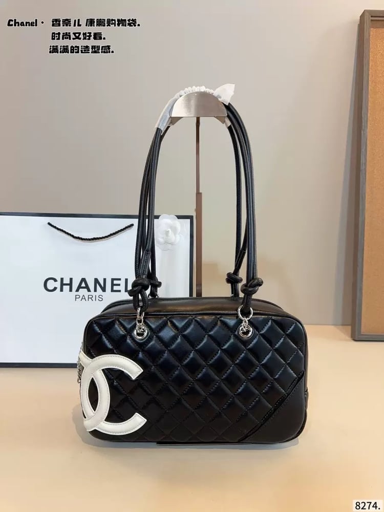 Chanel – حقيبة بولينج كامبون لاين (Cambon Ligne Bowling Bag)
