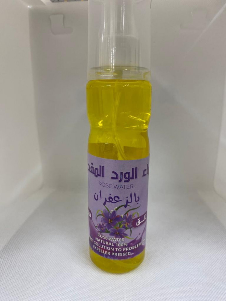 Distilled rose water with saffron 200ml