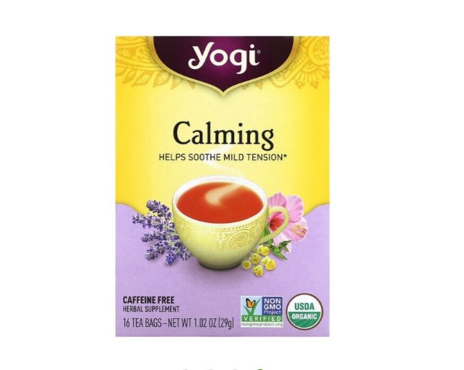 Yogi Tea calming and relaxing caffeine-free 16 bags