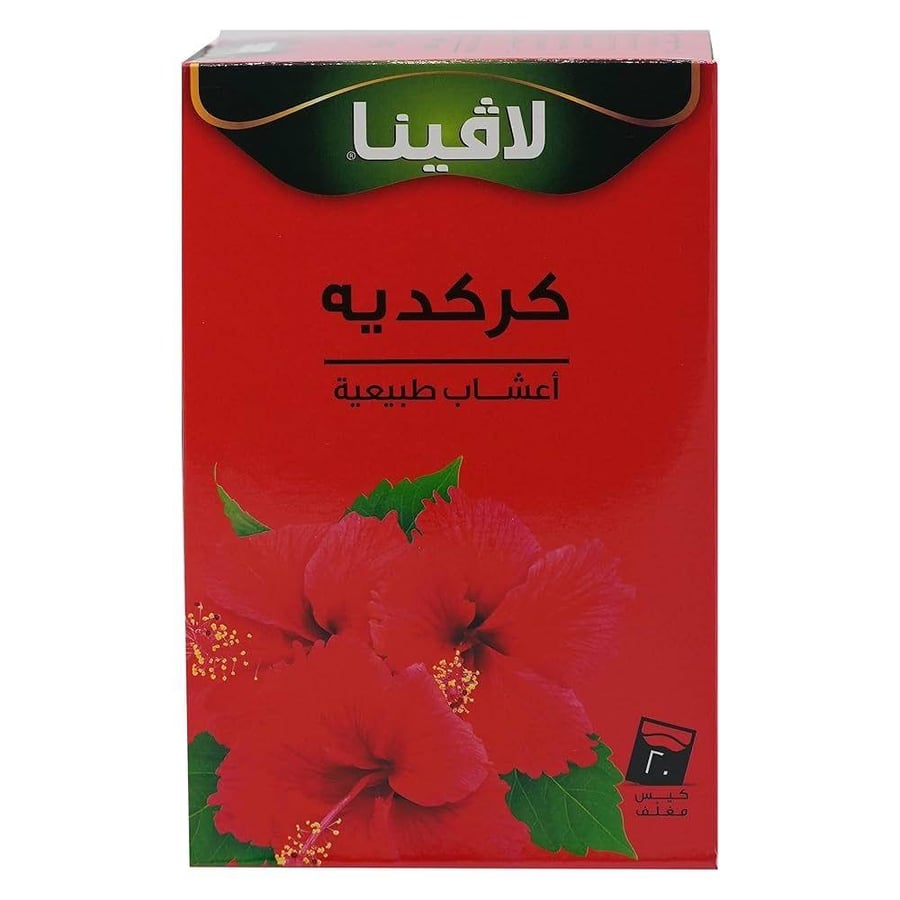 لاڤينا كركديه أعشاب طبيعية 20 كيس مغلف