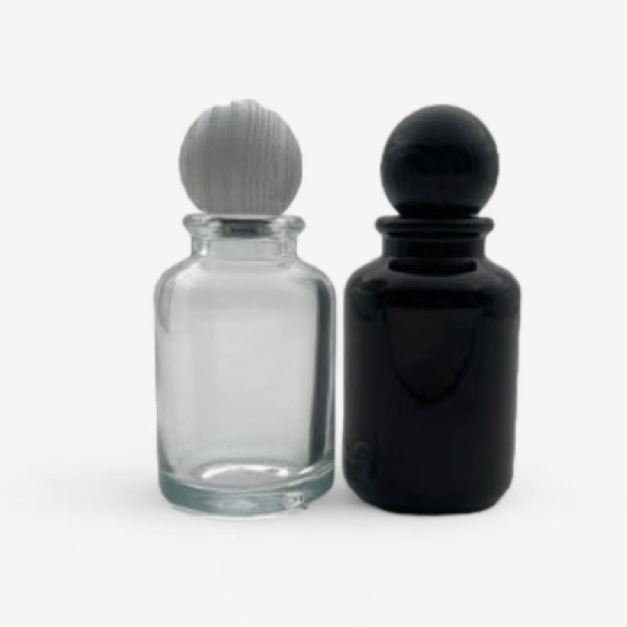 زجاج عطور كبس يدوي فارغة 100 ملي