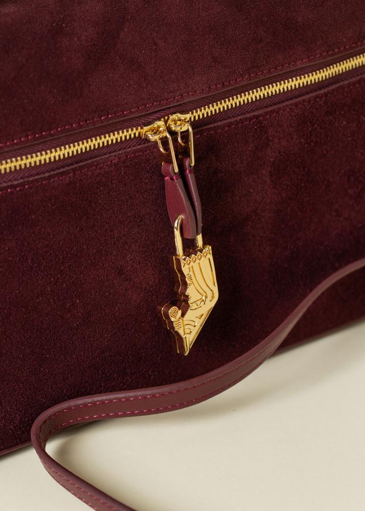Velvet burgundy